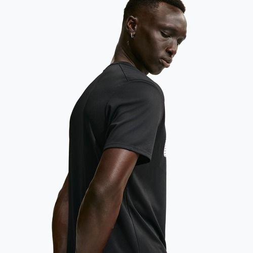 Pánské běžecké tričko Nike Miler Dri-Fit UV black/white