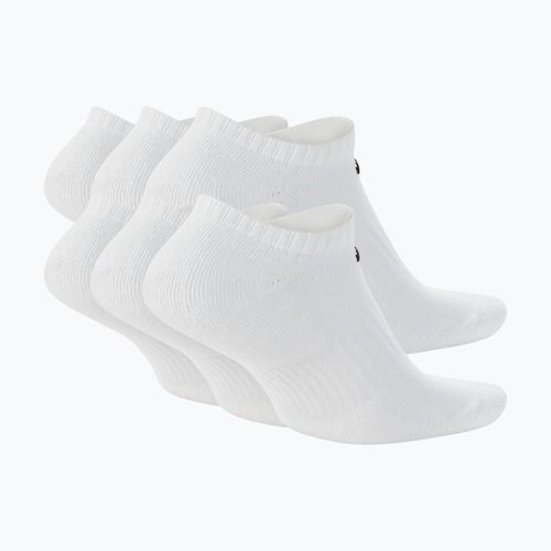 Ponožky Nike Everyday Cushioned No-Show 6 párů white/black