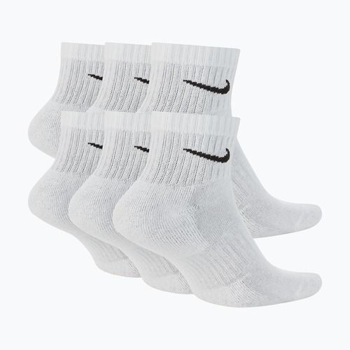 Ponožky Nike Everyday Cushioned 6 párů white/black