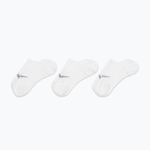 Dámské ponožky Nike Everyday Plus Lightweight Footie 3 páry white/wolf-grey