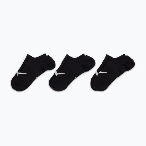 Dámské ponožky Nike Everyday Plus Lightweight Footie 3 páry black/white