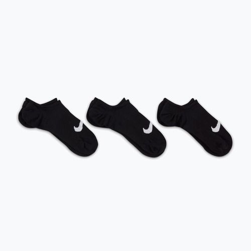 Dámské ponožky Nike Everyday Plus Lightweight Footie 3 páry black/white