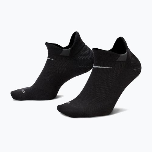 Ponožky Nike Running No-Show Wool black/dark smoke grey/light smoke grey