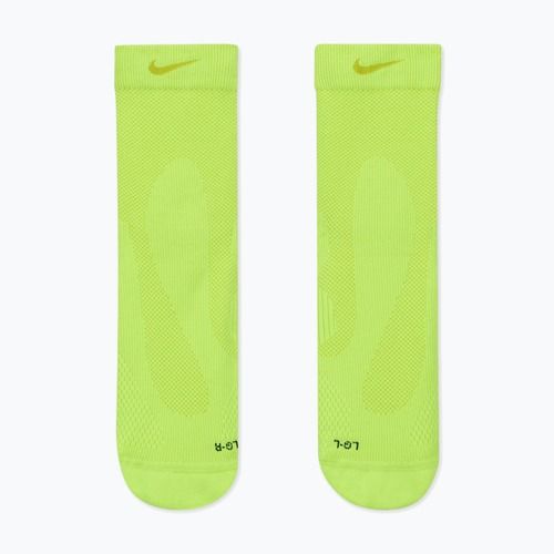Ponožky Nike Running Lightweight Micro Crew Volt/Bright Cactus/Black/Bright Cactus