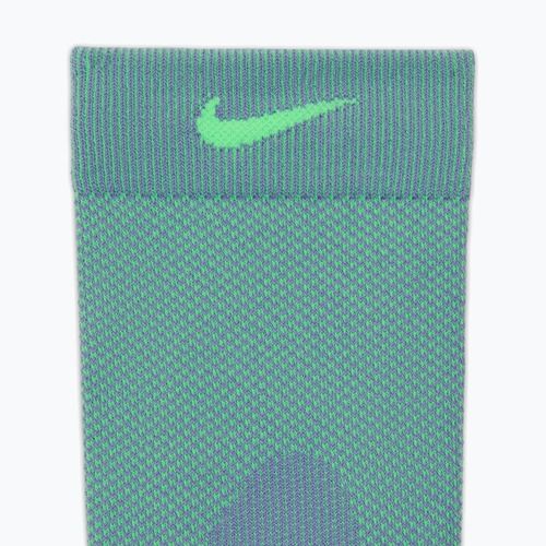 Ponožky Nike Running Lightweight Micro Crew iron purple/voltage green/voltage green