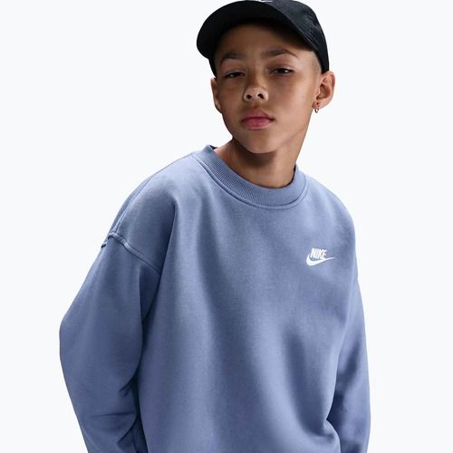 Dětská mikina Nike Sportswear Club Fleece world indigo/white