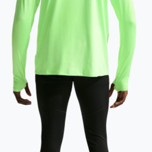 Pánská běžecká mikina Nike Stride 1/4 Zip Dri-Fit lime blast