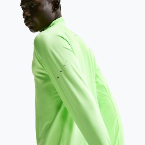 Pánská běžecká mikina Nike Stride 1/4 Zip Dri-Fit lime blast