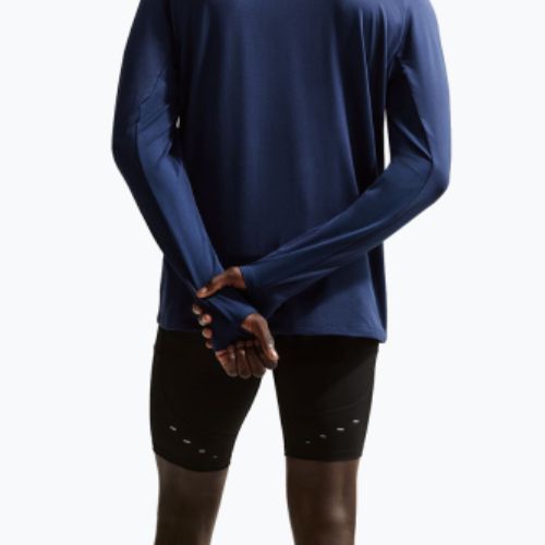 Pánská běžecká mikina Nike Stride 1/4 Zip Dri-Fit midnight navy