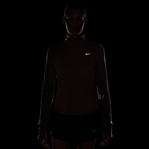 Dámské běžecké triko Longsleeve Nike Swift Therma-Fit Turtle Neck tattoo