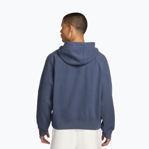 Pánská tréninková mikina Nike Athletic Club Dri-Fit Hoodie diffused blue/diffused blue