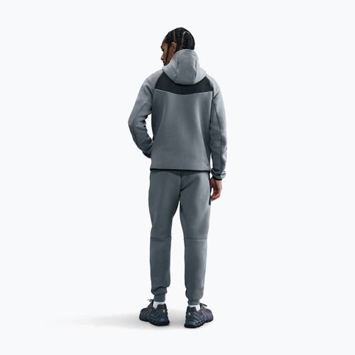 Pánská mikina Nike Tech Windrunner Full-Zip cool grey/dark smoke grey/volt