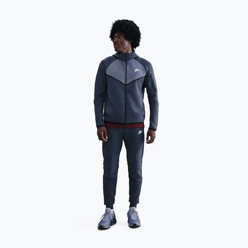 Pánská mikina Nike Tech Windrunner Full-Zip thunder blue/metallic silver