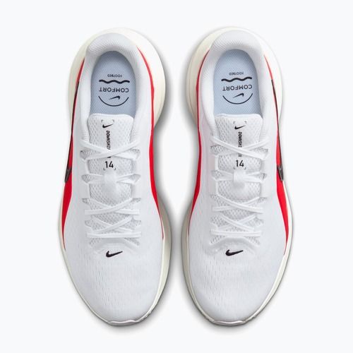 Pánské běžecké boty Nike Downshifter 14 white/summit white/bright crimson/black
