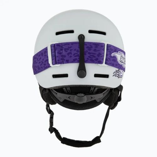 Dětská lyžařská helma Salomon Player Combo + lyžařské brýle XV Jr ice flow/ice flow mid blue