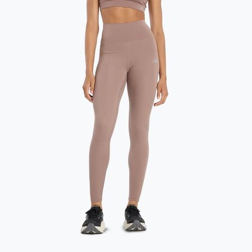 Dámské běžecké legíny New Balance Harmony High Rise earth shadow