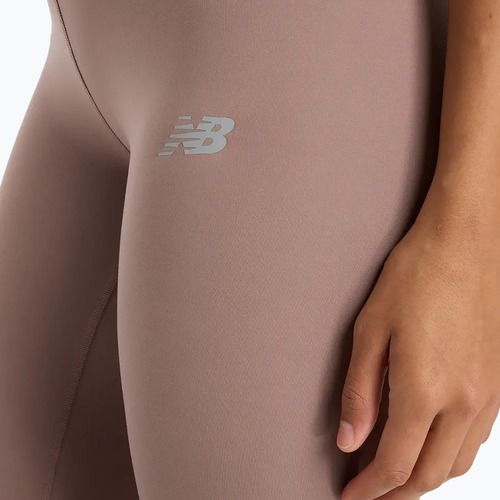 Dámské běžecké legíny New Balance Harmony High Rise earth shadow