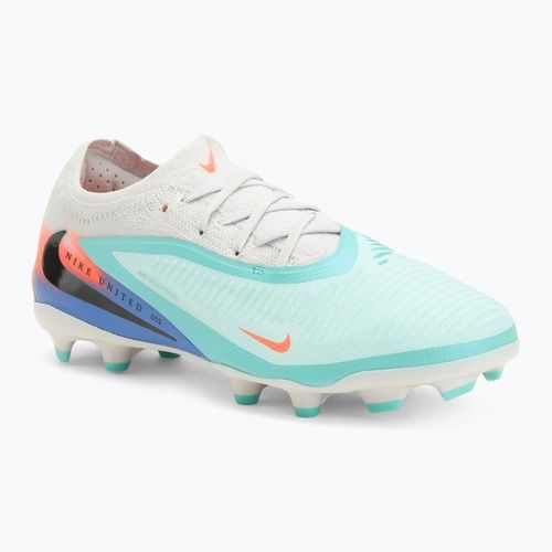 Pánské kopačky Nike United Phantom 6 Low Pro Jr FG/MG pistachio frost/hyper orange