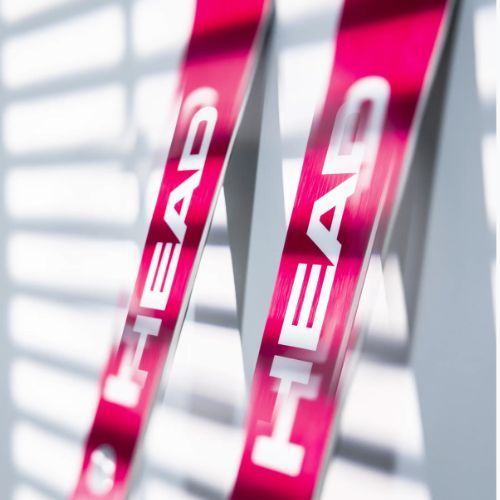 Sjezdové lyže HEAD WC Rebels e-Race Pro RP WCR 14 + vázání Freeflex 14 GW 75 Years pink