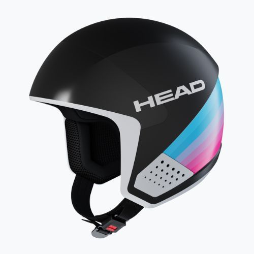 Lyžařská helma HEAD Downforce MIPS Red 75 Years vis