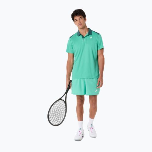 Pánské polo tričko ASICS Court Polo Aurora Green