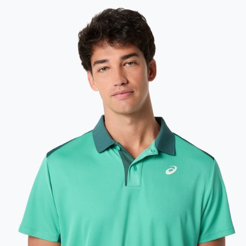 Pánské polo tričko ASICS Court Polo Aurora Green
