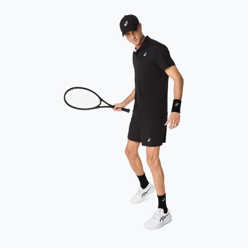 Pánské polotričko ASICS Court Polo performance black