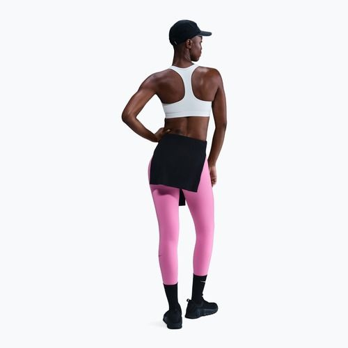 Sportovní podprsenka Nike Swoosh Medium Support white/black