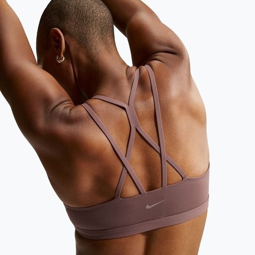 Sportovní podprsenka Nike Zenvy Strappy Light-Support tottoo/white