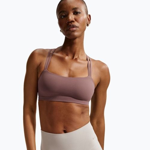 Sportovní podprsenka Nike Zenvy Strappy Light-Support tottoo/white
