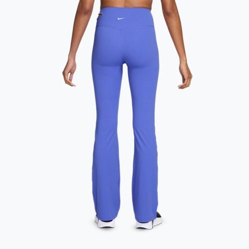 Dámské tréninkové kalhoty Nike Zenvy High-Waisted Flared sapphire/white