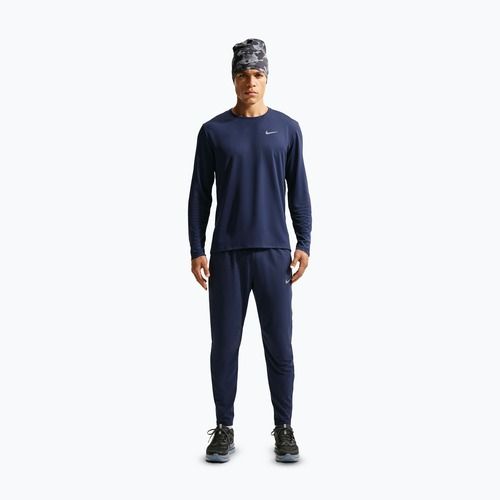 Pánské běžecké kalhoty Nike Stride Dri-Fit Woven midnight navy