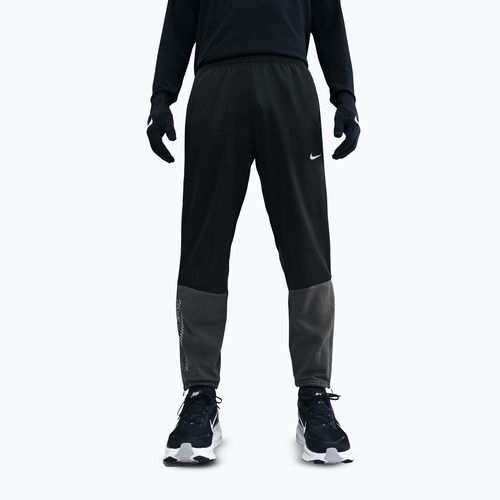 Pánské běžecké kalhoty Nike Challenger Therma-Fit Winterized black/anthracite/black