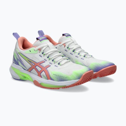 Dámské padelové boty Asics Sonicmash FF W white/guava
