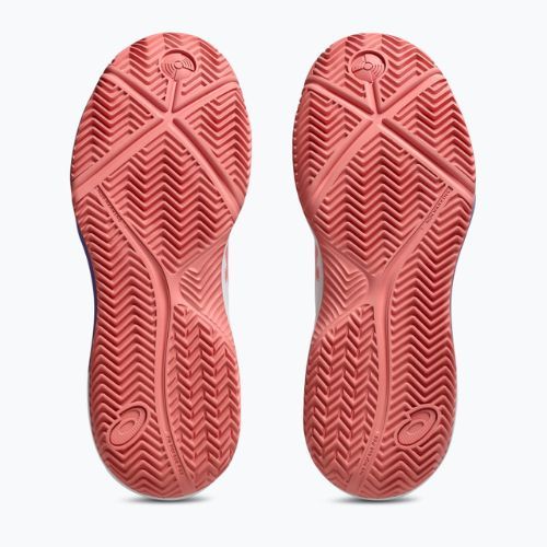 Dámské padelové boty ASICS Gel-Dedicate 8 Padel W white/guava
