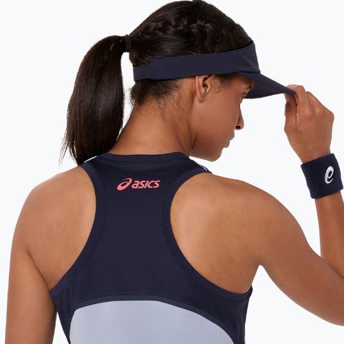 Dámské tenisové tílko ASICS Match Tank W grey/blue