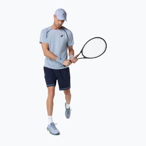 Pánské tenisové tričko ASICS Match grey/blue