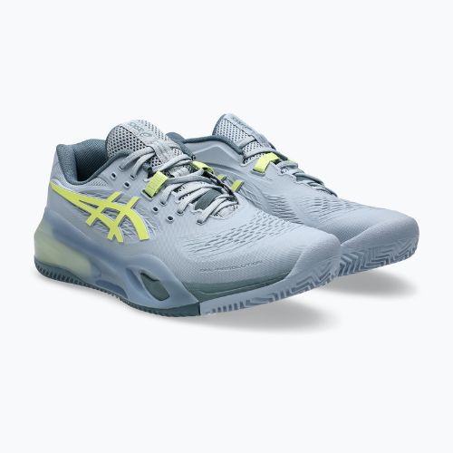 Pánské tenisové boty ASICS Gel-Resolution X Clay grey blue/pistachio