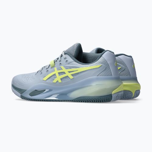 Pánské tenisové boty ASICS Gel-Resolution X Clay grey blue/pistachio