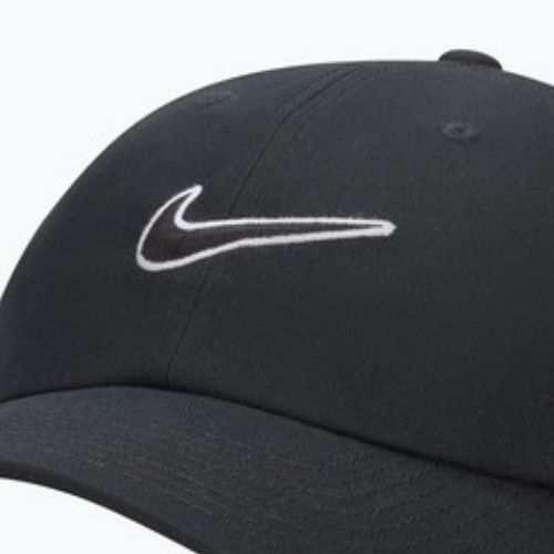 Kšiltovka Nike Club Unstructured Swoosh black/black