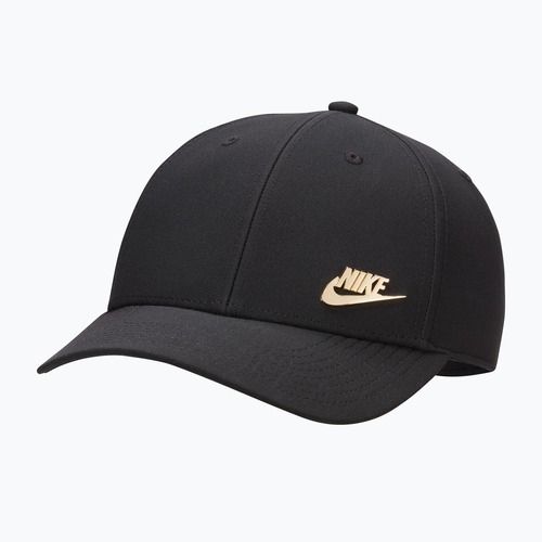 Kšiltovka Nike Dri-Fit Club black/metallic gold