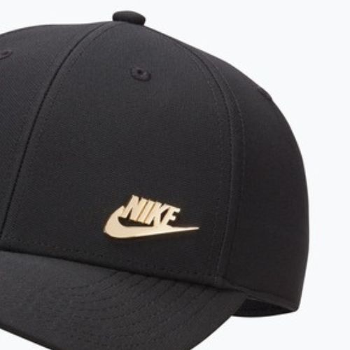 Kšiltovka Nike Dri-Fit Club black/metallic gold