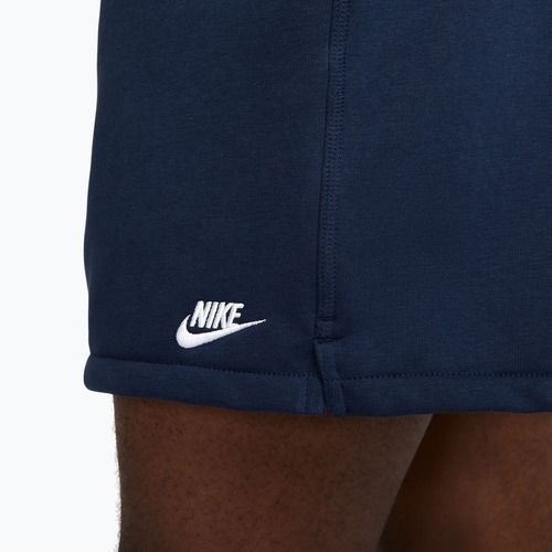 Pánské šortky Nike Club French Terry Flow obsidian/obsidian/white