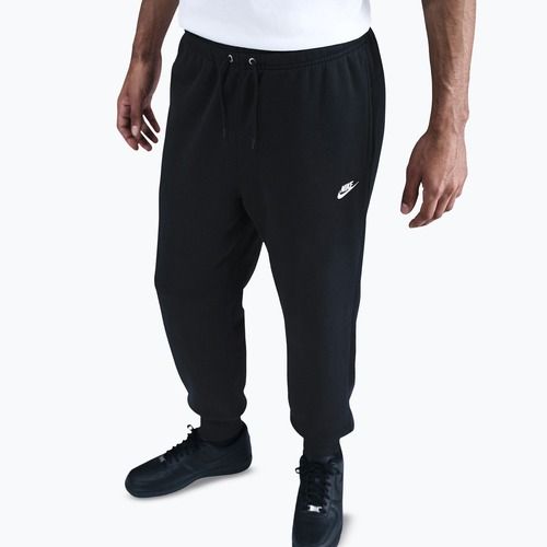 Pánské tepláky Nike Club Jogger black/black/white