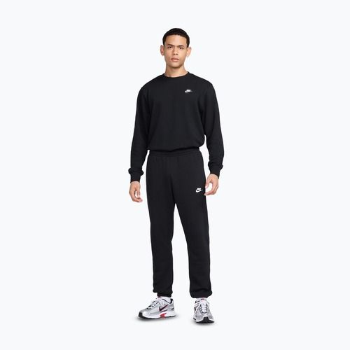 Pánská mikina Nike Club French Terry Crew black/white