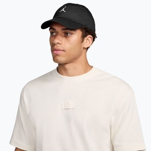 Kšiltovka Jordan Club Unstructured Curved-Bill black/white