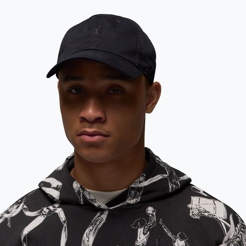 Kšiltovka Jordan Club Unstructured Curved-Bill black/black