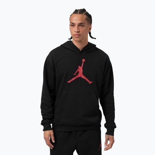 Pánská mikina Jordan Pullover Hoodie black/gym red