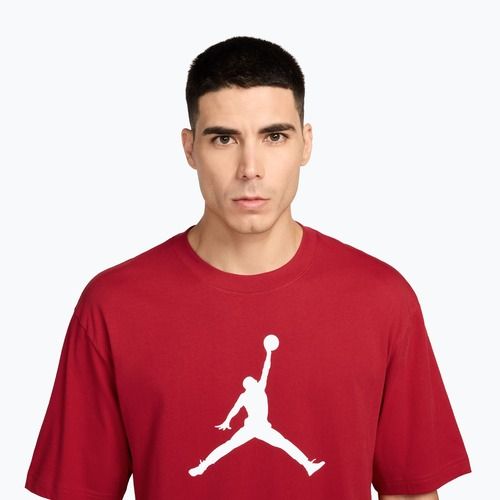 Pánské tričko na lezení Jordan gym red/white