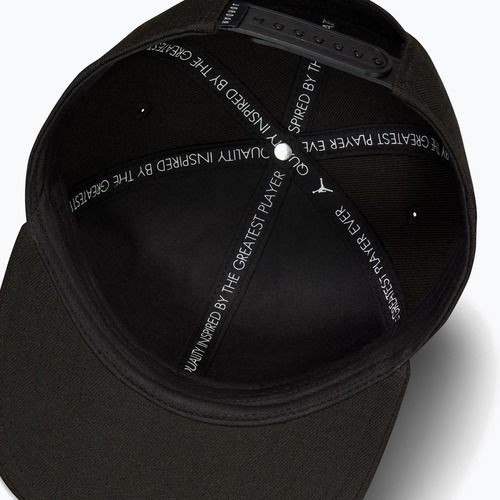 Kšiltovka Nike Jordan Rise Structured Curved-Bill black/white